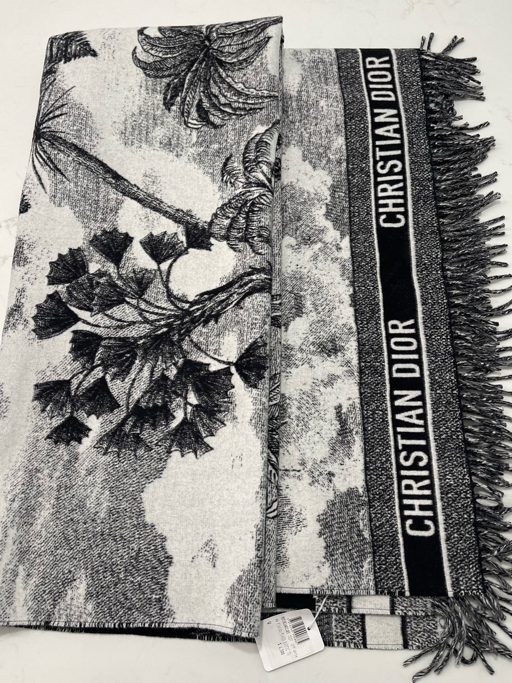 CHRISTIAN DIOR blanket
